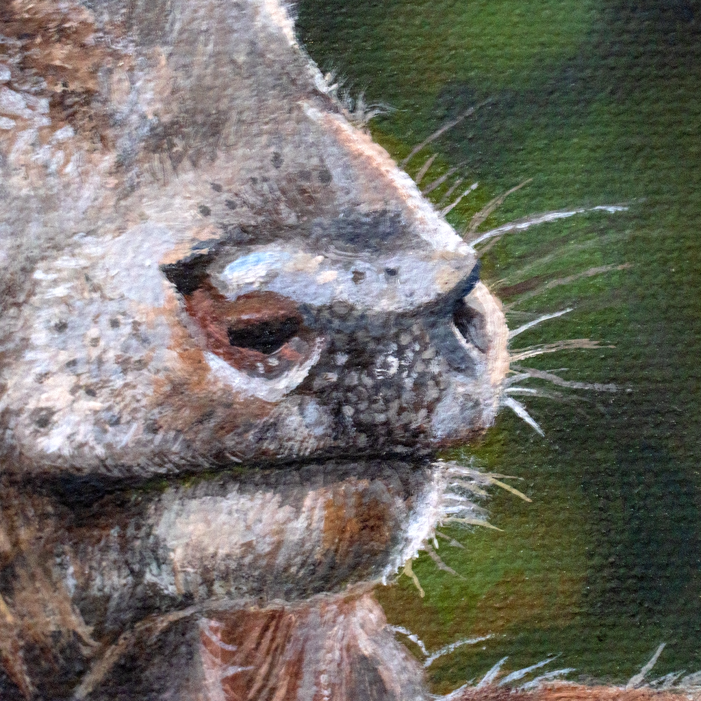 Woodland Hart 16"x20"